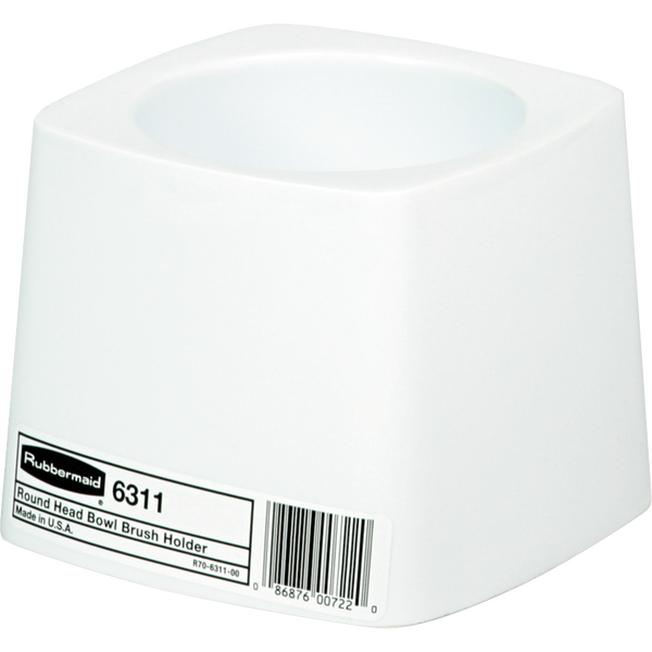 Rubbermaid Commercial Toilet Bowl Brush Holder, Round Head