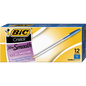 BIC Cristal Stic Ballpoint Pen, Medium Point 1.0mm, Blue Ink, 36 ct
