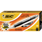 BIC Velocity Retractable Ballpoint Pen, Medium Point 1.0mm, Black Ink, 24 ct