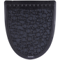 Boardwalk Urinal Mat 2.0, Rubber, Black, 6 ct