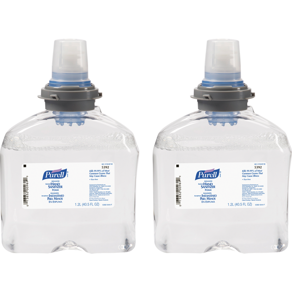 Purell TFX Advanced Foaming Instant Hand Sanitizer Refill, 40.5 fl oz, 2 ct