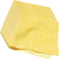 Rubbermaid Commercial HYGEN Microfiber Cloth, Yellow, 12 ct