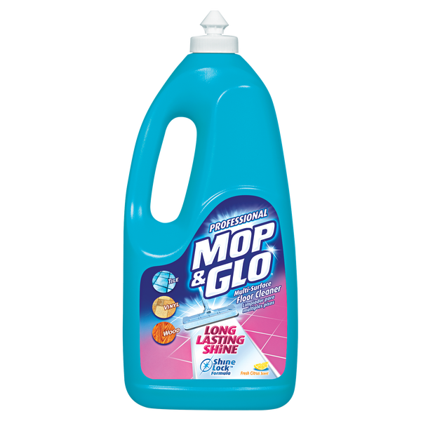 Mop & Glo Triple Action Floor Cleaner, 64 fl oz, 6 ct