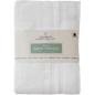 Grandeur Hospitality 100% Cotton Bath Towels, White, 6 ct