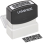 Universal Security Stamp, Pre-Inked, Black