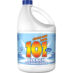 Austin's 101 Bleach, Regular Strength, 1 Gallon, 6 ct