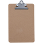 Universal Memo Clipboard, 3/4" Capacity, Holds 5" x 8", Brown