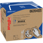 WypAll X70 Foodservice Towels, 12-1/2"L x 23-1/2"W, Red/White, 300 ct