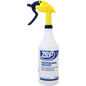 Zep Professional Spray Bottle with Trigger Sprayer, 32 oz, Clear Plastic, 3 ct