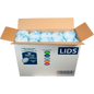 WinCup Plastic Cup Lids, Straw Slot, ID, 12-24 oz, Translucent, 1000 ct