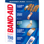 Band-Aid Adhesive Bandages, Assorted, 198 ct