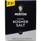 Morton Coarse Kosher Salt, 53 oz