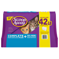 Scoop Away Complete Performance Plus, Clumping Cat Litter, Fresh Scent, 10.5 lbs, 4 ct