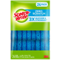 Scotch-Brite Scrub Sponges, Zero Scratch, Blue, 24 ct