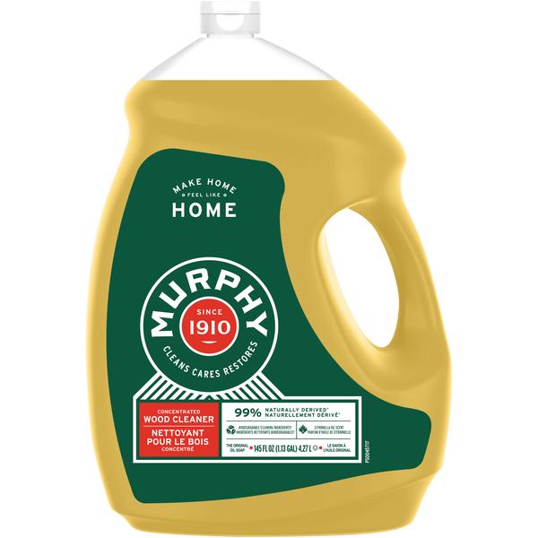 Murphy Oil Soap Concentrated Wood Cleaner, Citronella Oil Scent, 145 fl oz