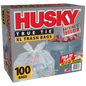 Husky True Tie XL Trash Bags, 45 Gallon, 100 ct