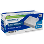 Marathon Beverage Napkins, 1-Ply, White, 4000 ct