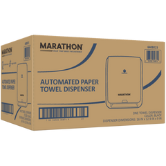 Marathon Touchless Paper Towel Dispenser, Black