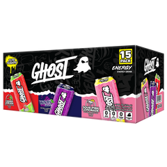 Ghost Energy Drink, Zero Sugar, Variety Pack, 16 fl oz, 15 ct