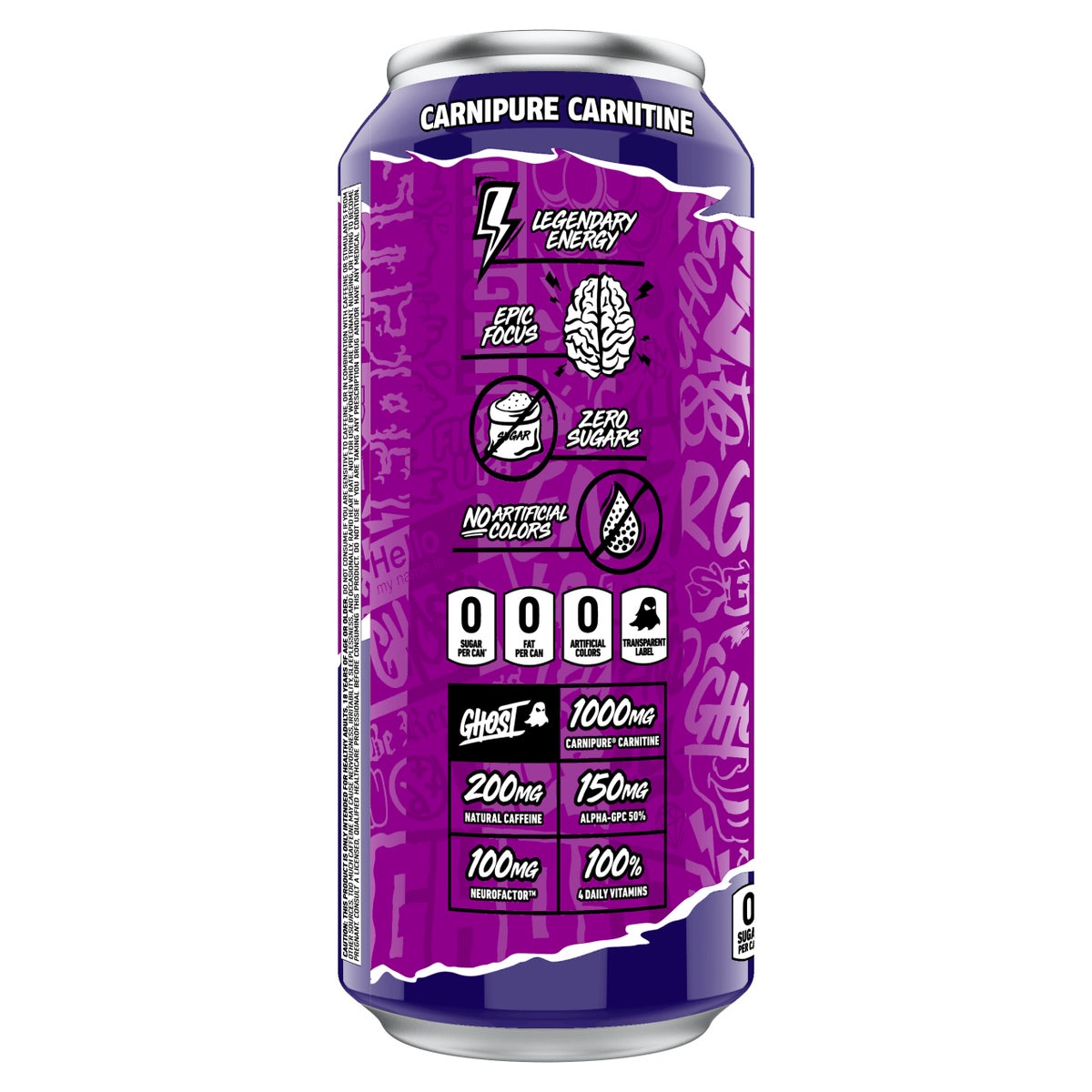 Ghost Energy Drink, Zero Sugar, Variety Pack, 16 fl oz, 15 ct