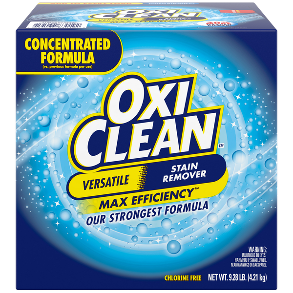 OxiClean HE Powder Versatile Stain Remover, Max Efficiency, 9.28 lbs
