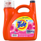 Tide Liquid Laundry Detergent, Plus Downy, Ultra Concentrated, HE Compatible, April Fresh Scent, 141 fl oz