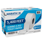 Marathon Bath Tissue, Jumbo Roll, 2-Ply, 3.3" x 900', 6 ct
