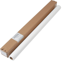 Table Mate Plastic Banquet Roll Table Cover, 40"W x 100'L, White