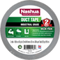 Nashua Industrial Grade Duct Tape, Silver, 1.89" x 60.1 yards, 2 ct
