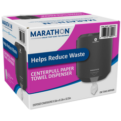 Marathon Centerpull Paper Towel Dispenser, Smoke Gray
